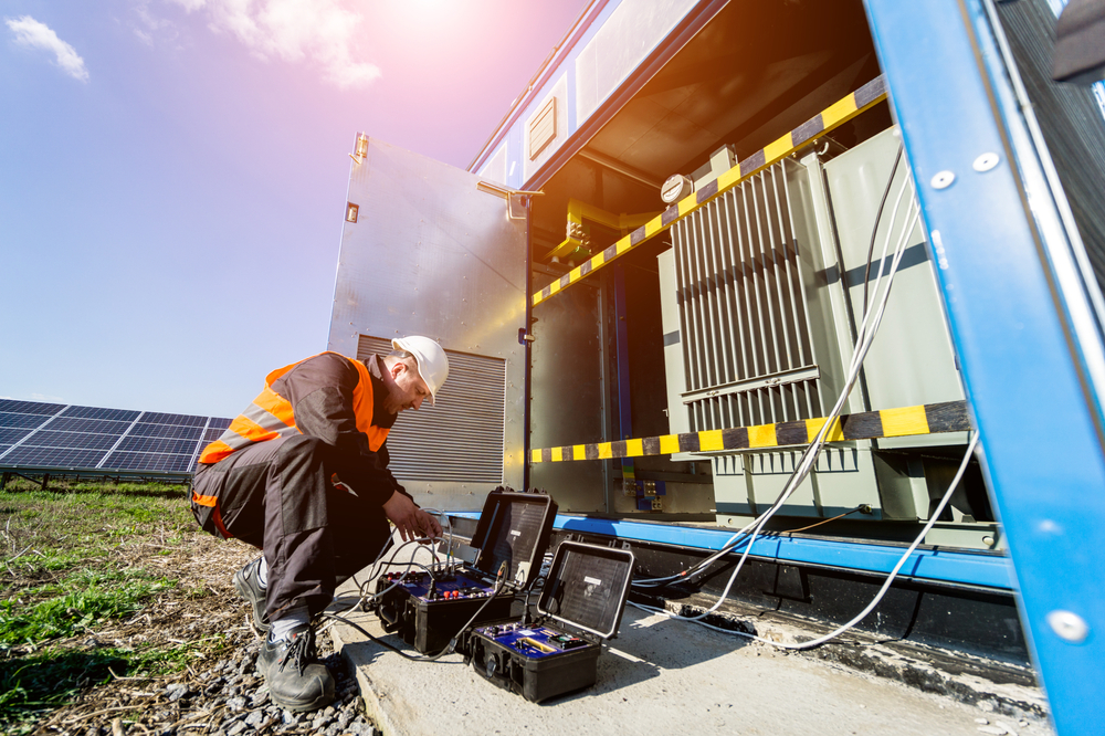 Execution,Of,Electrical,Measuring,Works,On,The,Power,Transformer