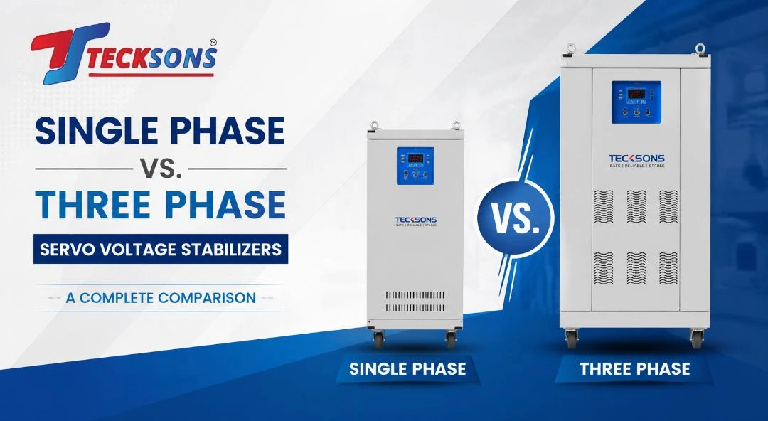Single Phase vs. Three Phase Servo Voltage Stabilizers