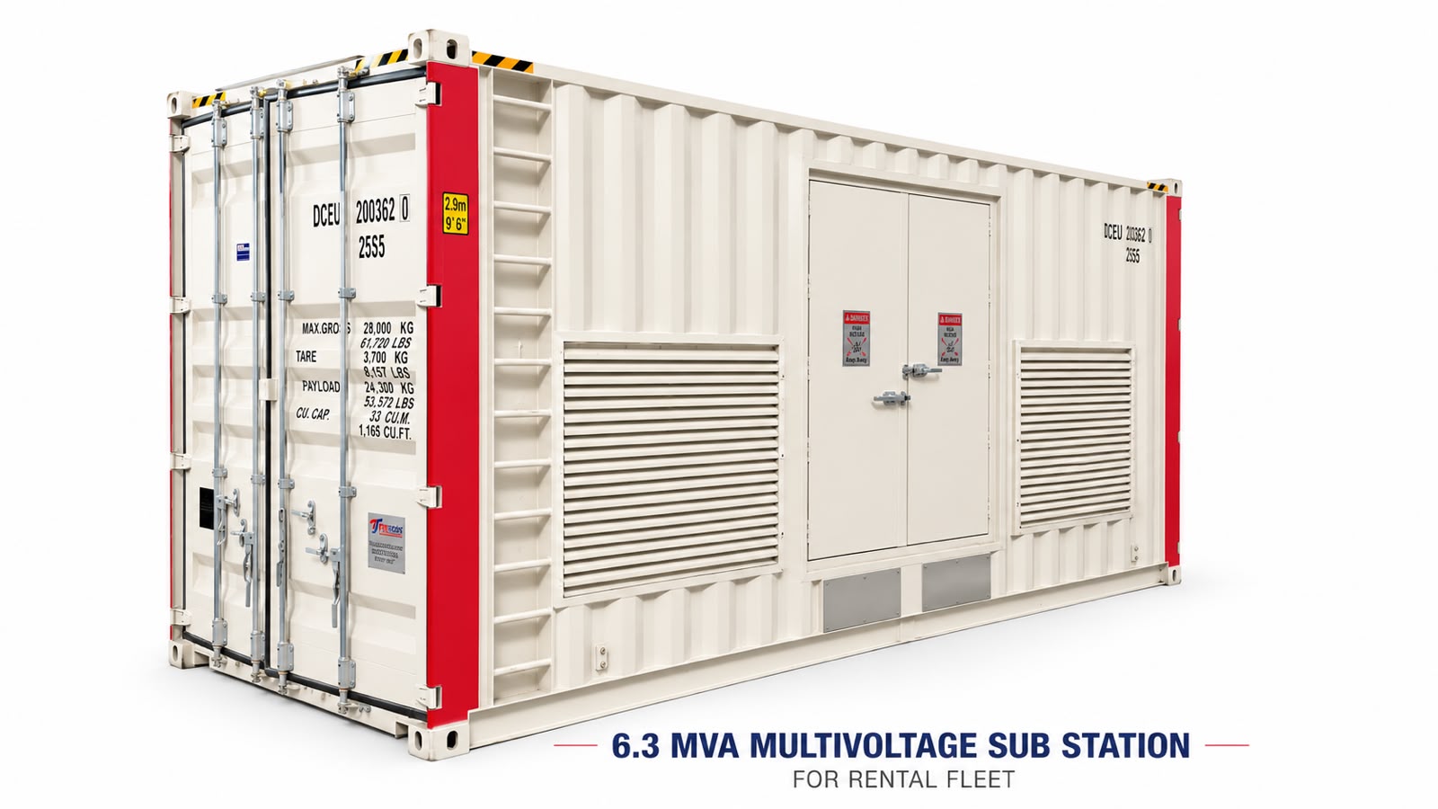 2x 3.15 MVA Multivoltage Sub station
